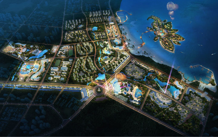 生態旅游新城綜合體的開發——中國萬寧海上花城概念性規劃